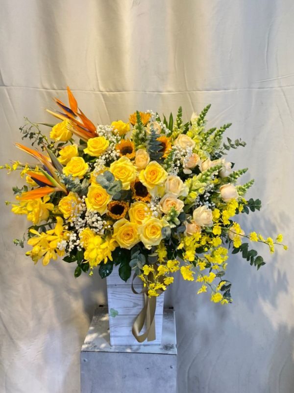 Lẵng Hoa Để Bàn HG29