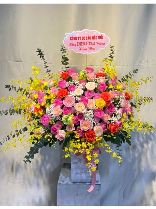 Lẵng Hoa Để Bàn HG30