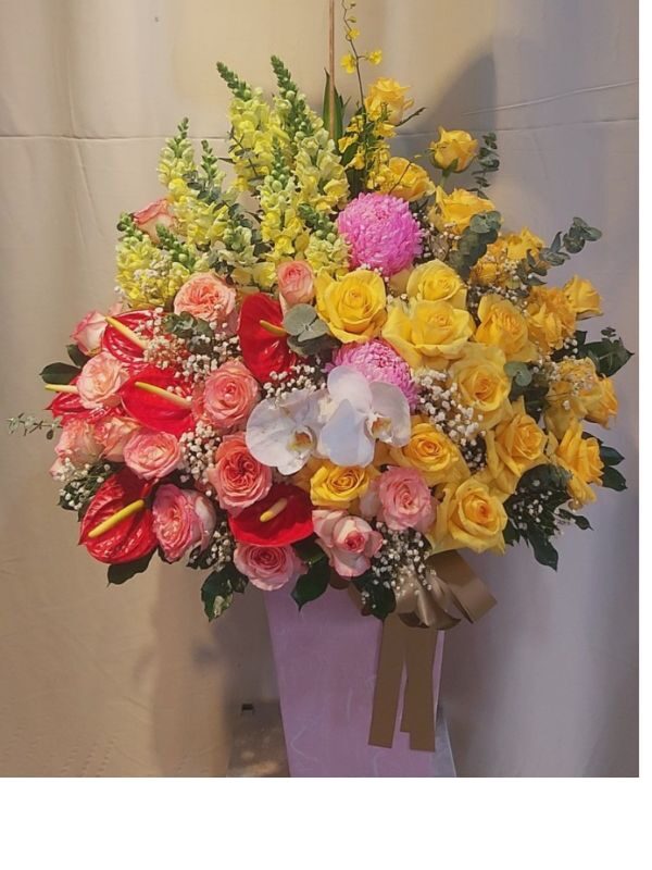 Lẵng Hoa Để Bàn HG27