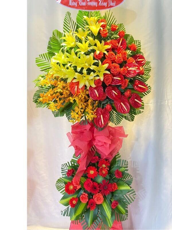 Kệ Hoa Chúc Mừng KT38