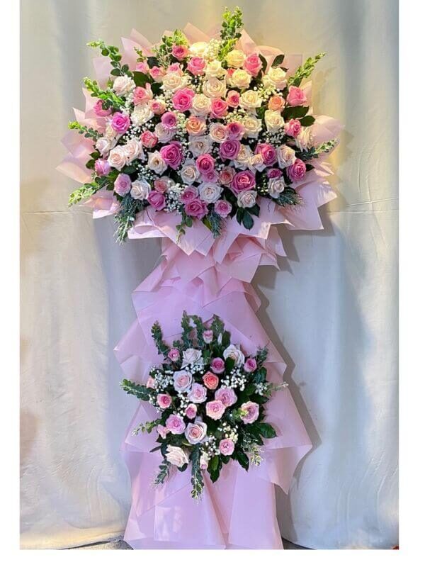 Kệ Hoa Chúc Mừng KT48