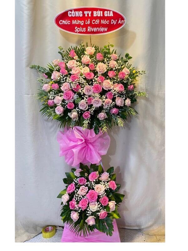 Kệ Hoa Chúc Mừng KT15