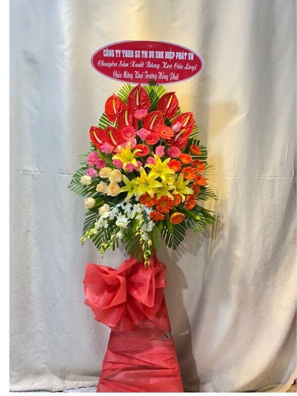 Kệ Hoa Chúc Mừng KT16