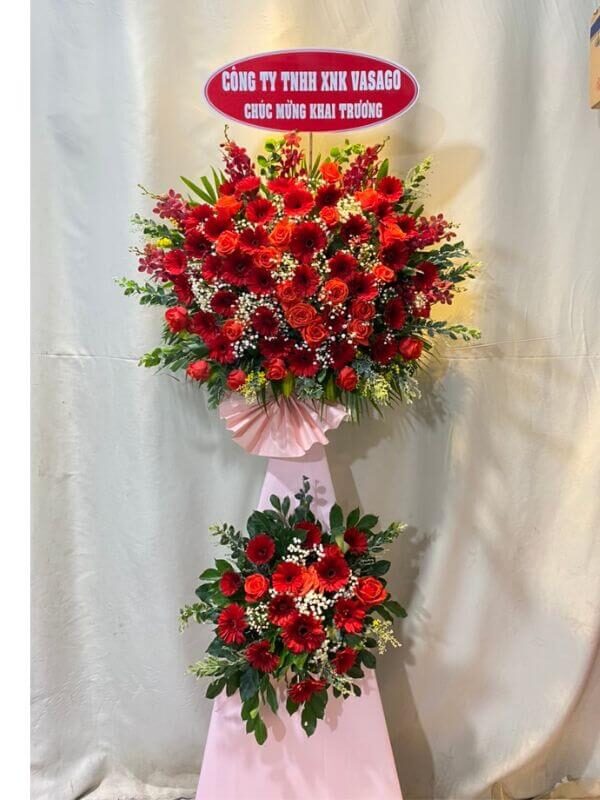 Kệ Hoa Chúc Mừng KT14