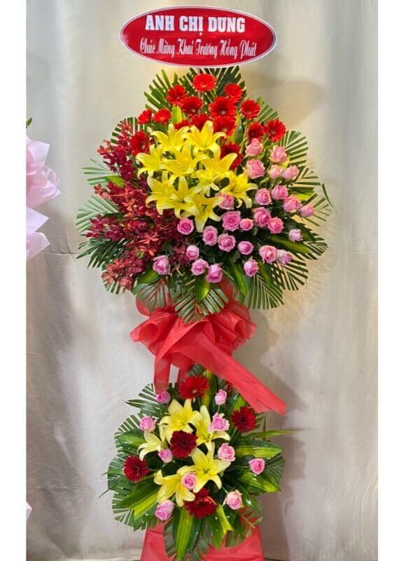 Kệ Hoa Chúc Mừng KT36