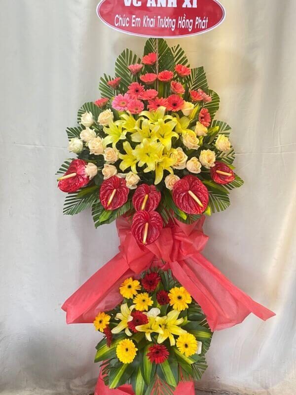 Kệ Hoa Chúc Mừng KT34