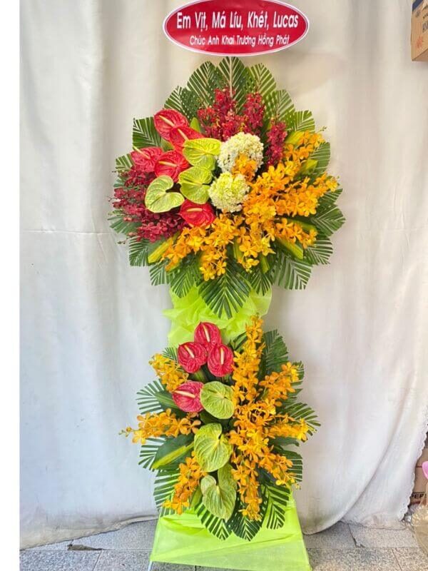 Kệ Hoa Chúc Mừng KT17