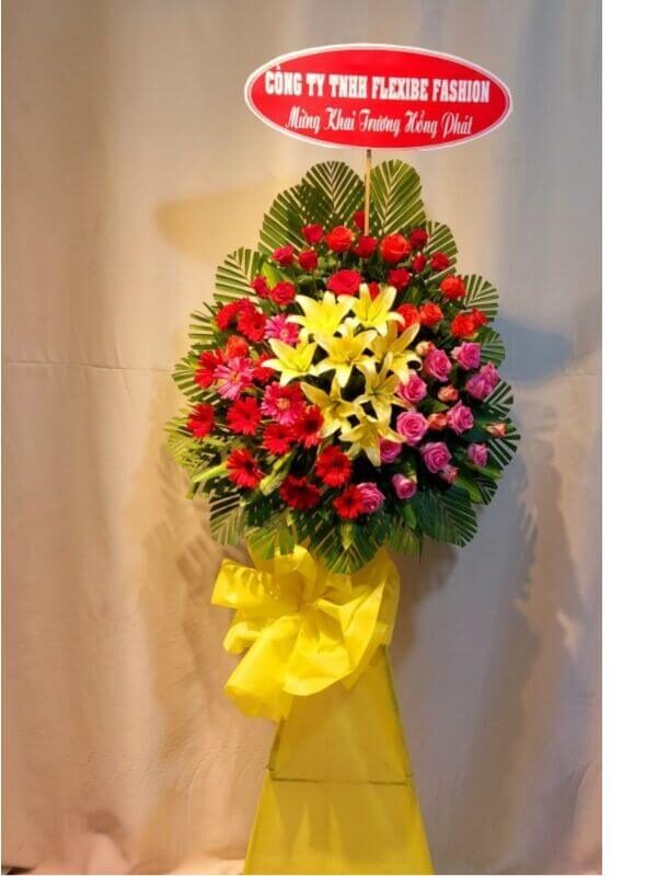 Kệ Hoa Chúc Mừng KT03